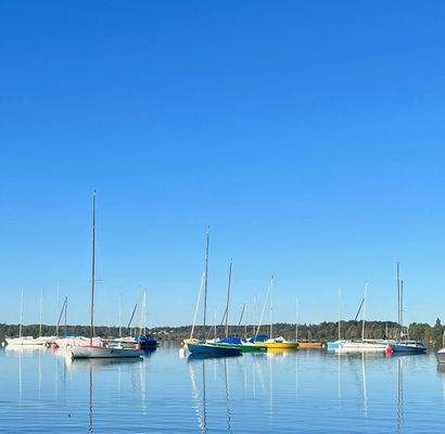 Segelboote am Wörthsee