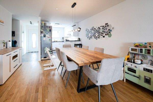 Der offene Essbereich