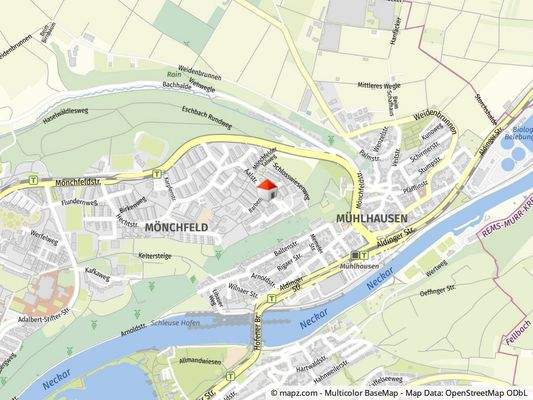 Geolyzer Kartenausschnitt