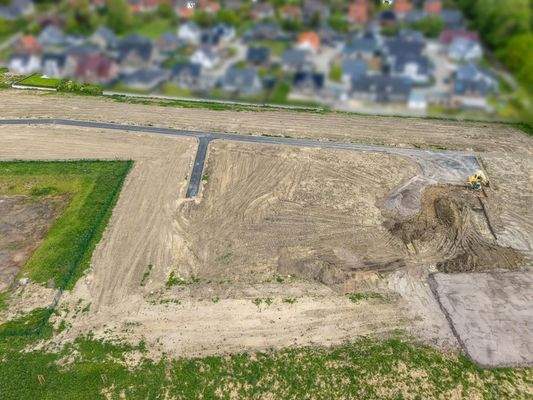 Fertig erschlossene Baugrundstücke