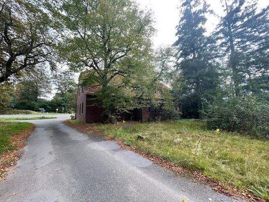 Westseite der Gaststätte