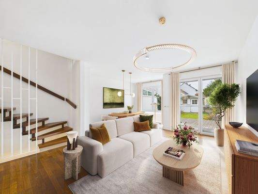 Wohn-Esszimmer (Staging)