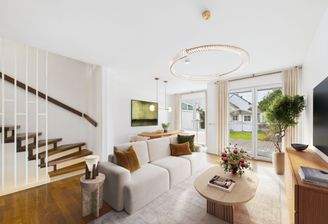 Wohn-Esszimmer (Staging)