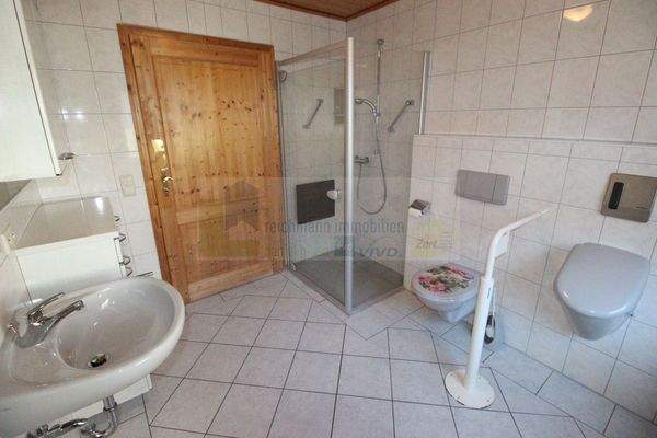 Tageslichtbadezimmer EG / Neubau