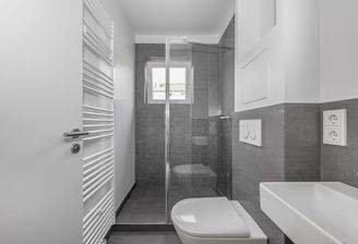 Badezimmer Muster-Zustand ORIGINALFOTO