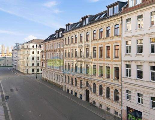 Harmonisches Straßenbild – geprägt von stilvollen Altbauten