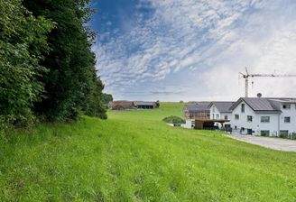 Blick auf die Grundstücke