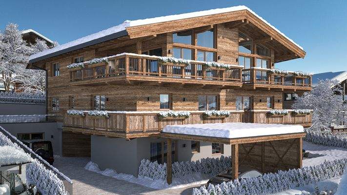 KITZIMMO-Luxus-Neubau-Penthouse in Toplage kaufen - Immobilien Kirchberg.