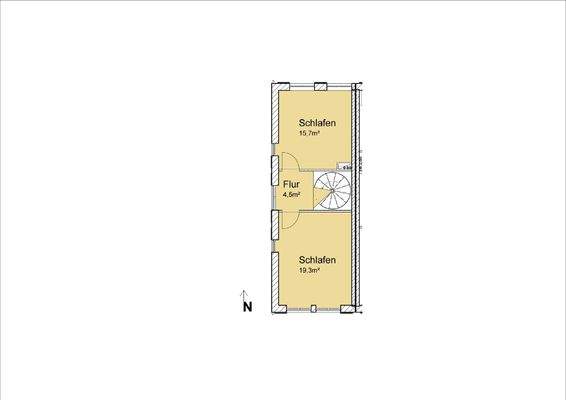 Grundriss Obergeschoss