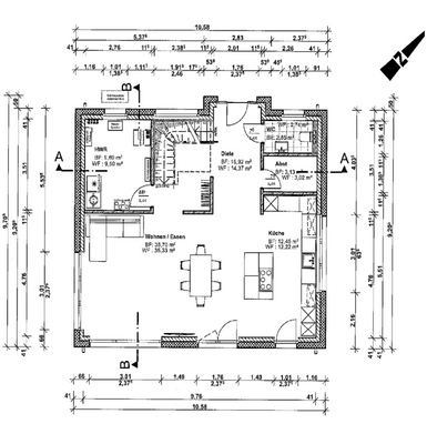 Grundriss Erdgeschoss