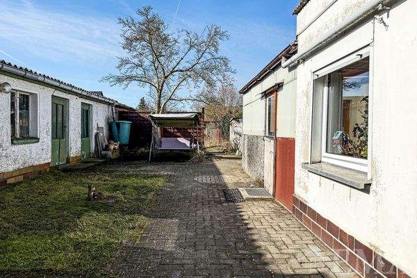 Blick in den Innenhof