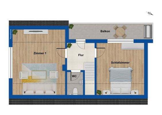 Grundriss Dachgeschoss