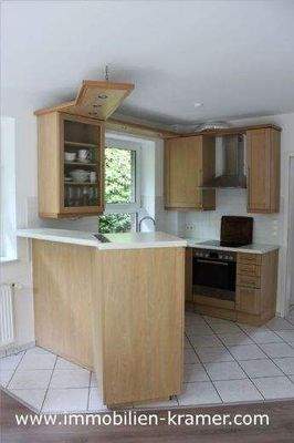 Offene Wohnküche mit Tresen