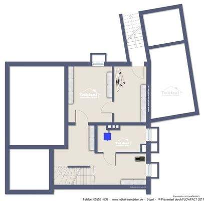 Grobe Skizze - Visualisierung - Kellergeschoss