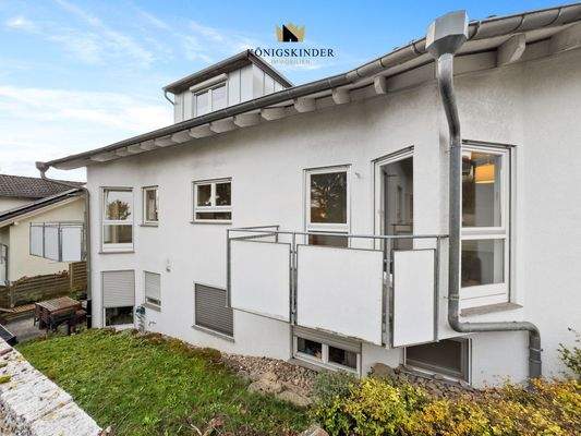 Außenansicht auf die Wohnung