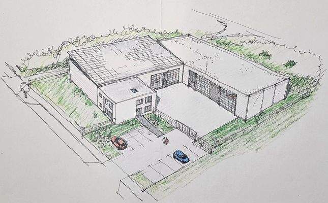 ca. 600qm Erweiterungsreserve