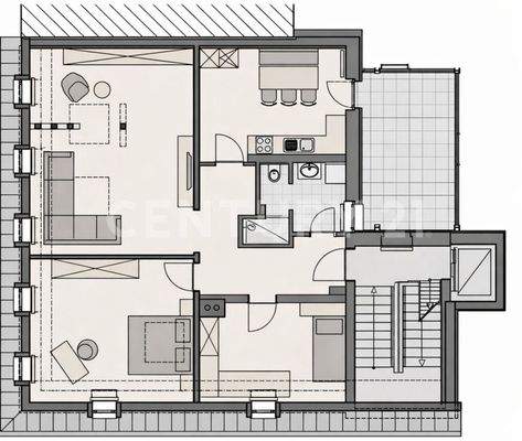 Grundriss Dachgeschoss