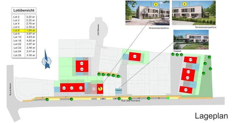 Übesicht Bertrange  Lot 6