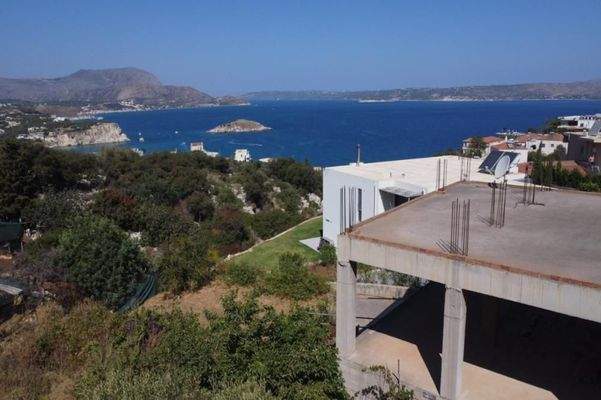 Kreta, Plaka: Erstklassige Entwicklungsmöglichkeit mit Meerblick zu verkaufen