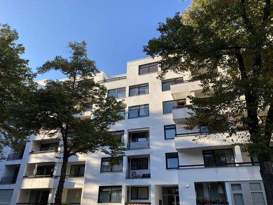 Blick von der Straße