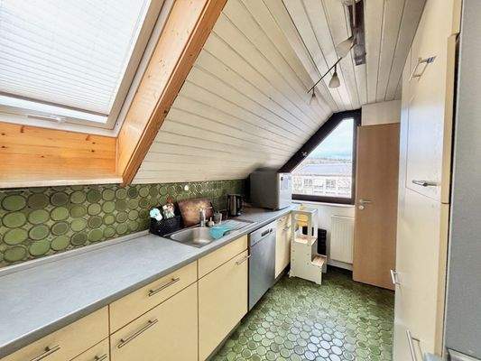 Küche im 1. Dachgeschoss