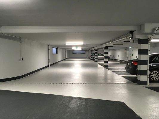 Tiefgarage mit 37 Stellplätzen