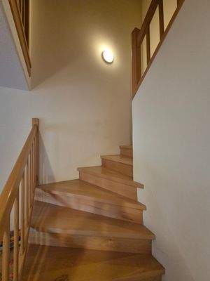 Haupthaus: Treppe zum DG