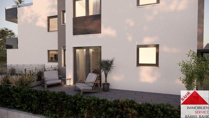 Projektierte Ansicht WE 2