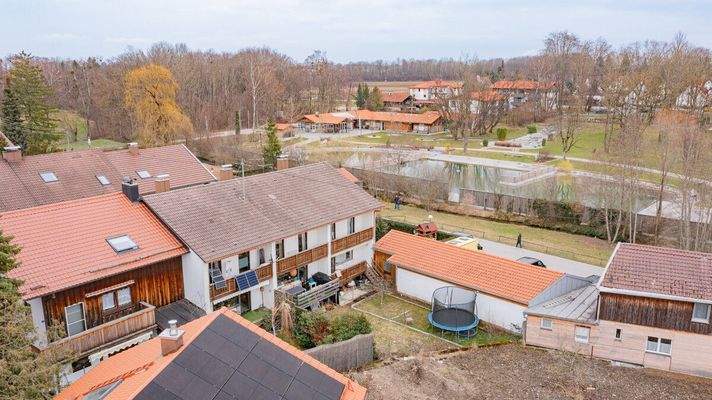 Idyllische Lage am Further Bad