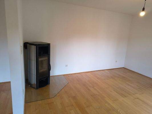 Kaminofen im Wohnzimmer