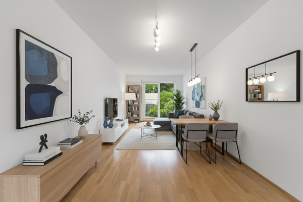 Visualisierung Wohn-/Esszimmer