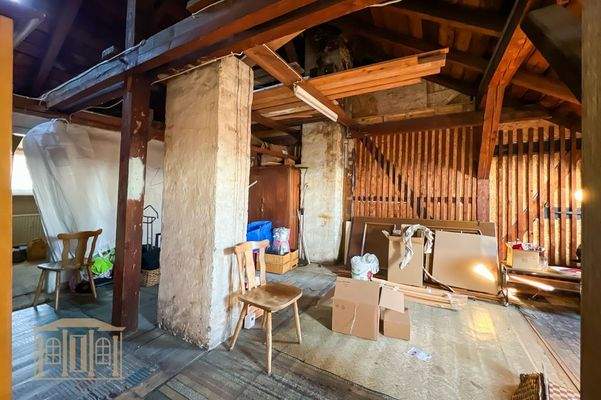 Ausbaureserve im Dachgeschoss