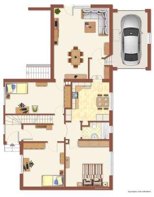 Grundriss Erdgeschoss