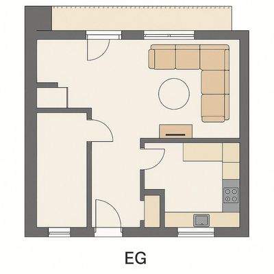 Erdgeschoss / Ess-Wohnbereich