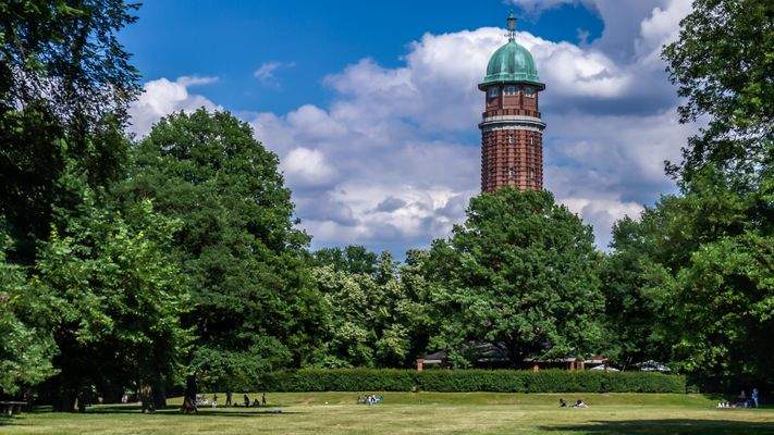 Wassertum in der Jungfernheide