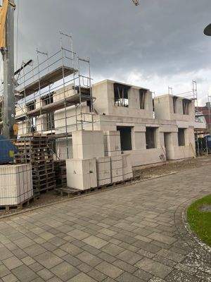 Rohbauarbeiten am Objekt