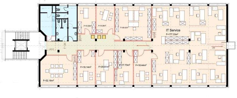 Grundriss Regelgeschoss