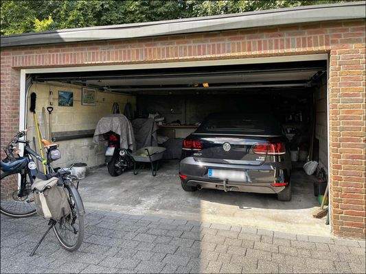 Viel Platz in der Doppelgarage