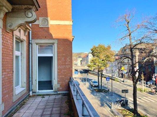 Blick in die Bahnhofstraße