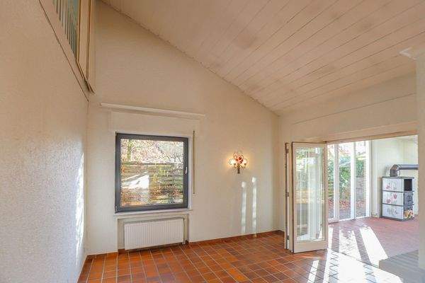 Kaminzimmer durchgang zum Wintergarten