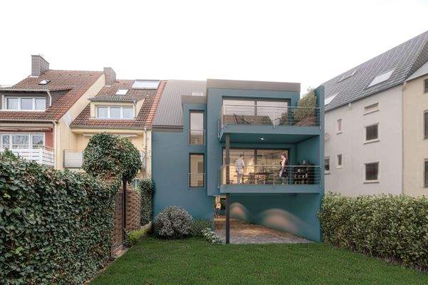 Visualisierung Ansicht Garten