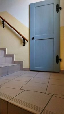 Zwischenpodest in Treppe EG-OG