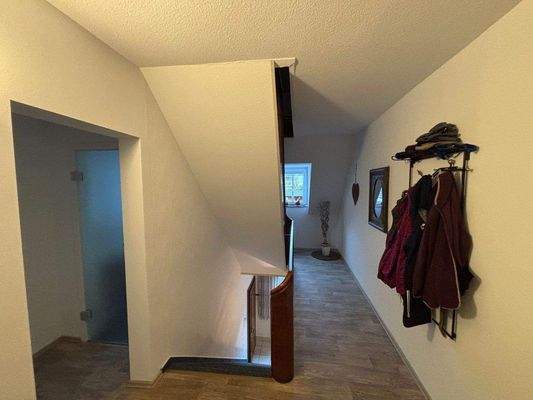 Teilansicht Treppenhaus OG