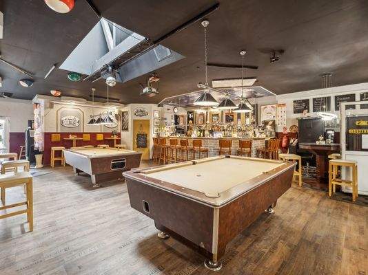 Billard vom Lokal aus