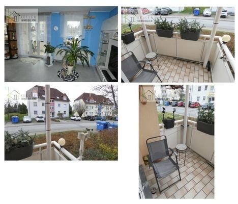 Wohnzimmer, Balkon