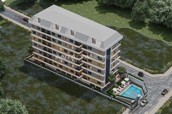 Stylish Flats 400 Meters from the Beach in Alanya