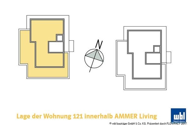 Lage der Wohnung im Objekt