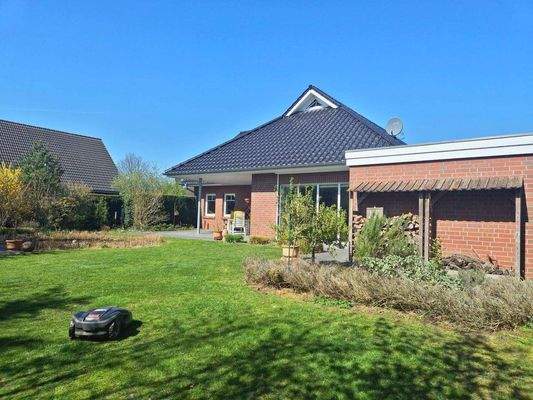 Garten Blick nordwest