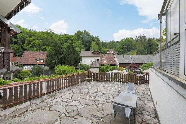 Gemeinschaftlich genutzte Terrasse