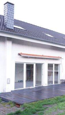 Blick auf die Terrasse